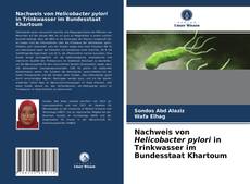 Nachweis von Helicobacter pylori in Trinkwasser im Bundesstaat Khartoum的封面