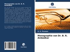 Portada del libro de Monographie von Dr. B. R. Ambedkar