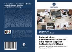 Entwurf einer Benutzeroberfläche für eine mobile App zur Aufgabenverwaltung的封面