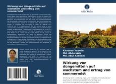 Portada del libro de Wirkung von düngemitteln auf wachstum und ertrag von sommermist