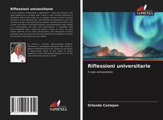 Riflessioni universitarie kitap kapağı