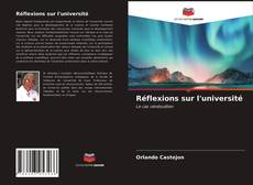 Portada del libro de Réflexions sur l'université