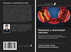 Bookcover of Ketamina y reactividad vascular