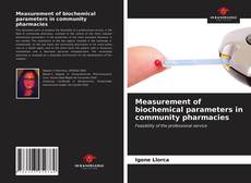 Portada del libro de Measurement of biochemical parameters in community pharmacies