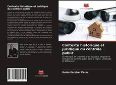 Buchcover von Contexte historique et juridique du contrôle public