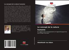 Copertina di Le concept de la nature humaine