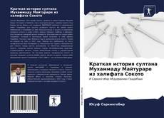 Bookcover of Краткая история султана Мухаммаду Майтураре из халифата Сокото