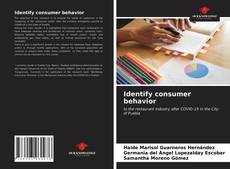 Portada del libro de Identify consumer behavior