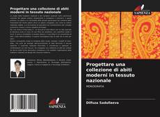 Progettare una collezione di abiti moderni in tessuto nazionale kitap kapağı