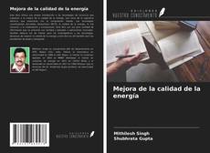 Bookcover of Mejora de la calidad de la energía