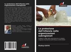 Bookcover of La protezione dell'infanzia nelle organizzazioni subregionali