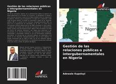 Gestión de las relaciones públicas e intergubernamentales en Nigeria的封面