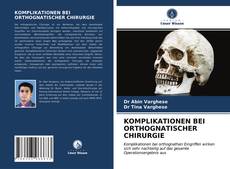 KOMPLIKATIONEN BEI ORTHOGNATISCHER CHIRURGIE kitap kapağı