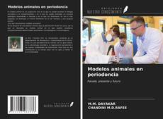 Buchcover von Modelos animales en periodoncia