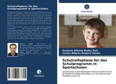 Capa do livro de Schulreifephase für das Schulprogramm in Sportschulen 