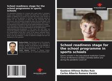 Portada del libro de School readiness stage for the school programme in sports schools