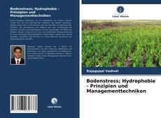 Capa do livro de Bodenstress; Hydrophobie - Prinzipien und Managementtechniken 