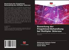 Capa do livro de Bewertung der Fingolimod-Behandlung bei Multipler Sklerose 