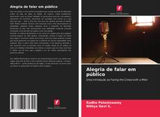 Copertina di Alegria de falar em público