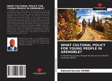 Portada del libro de WHAT CULTURAL POLICY FOR YOUNG PEOPLE IN GRENOBLE?