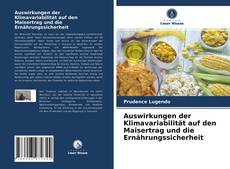 Bookcover of Auswirkungen der Klimavariabilität auf den Maisertrag und die Ernährungssicherheit