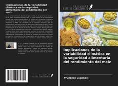 Bookcover of Implicaciones de la variabilidad climática en la seguridad alimentaria del rendimiento del maíz