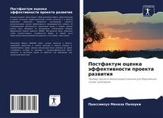 Bookcover of Постфактум оценка эффективности проекта развития