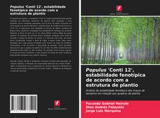 Bookcover of Populus 'Conti 12', estabilidade fenotípica de acordo com a estrutura de plantio