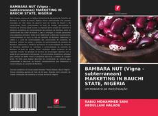 Capa do livro de BAMBARA NUT (Vigna -subterranean) MARKETING IN BAUCHI STATE, NIGÉRIA 