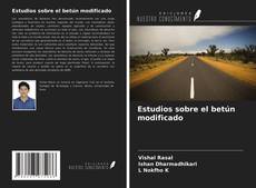 Bookcover of Estudios sobre el betún modificado