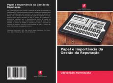 Buchcover von Papel e Importância da Gestão da Reputação