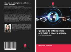 Buchcover von Quadro de inteligência artificial a nível europeu