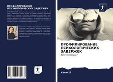 ПРОФИЛИРОВАНИЕ ПСИХОЛОГИЧЕСКИХ ЗАДЕРЖЕК kitap kapağı