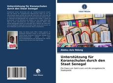 Unterstützung für Koranschulen durch den Staat Senegal kitap kapağı