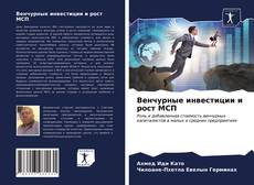 Capa do livro de Венчурные инвестиции и рост МСП 