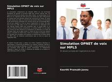 Capa do livro de Simulation OPNET de voix sur MPLS 
