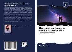 Обложка Изучение физиологии боли в позвоночнике