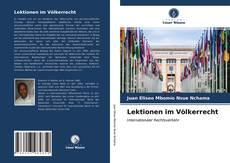 Portada del libro de Lektionen im Völkerrecht