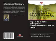 Copertina di Impact de la dette publique sur l'investissement : CASE de CEPGL