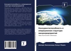 Обложка Конкурентоспособность и операционная структура микропредприятий