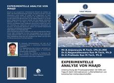 EXPERIMENTELLE ANALYSE VON MAAJD kitap kapağı