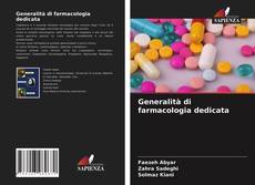 Copertina di Generalità di farmacologia dedicata