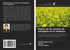 Capa do livro de Efecto de los niveles de nitrógeno en la mostaza 