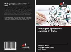 Copertina di Modo per spostare la carriera in India