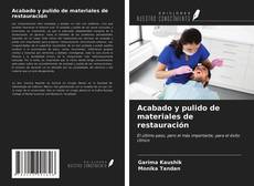 Buchcover von Acabado y pulido de materiales de restauración