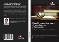 Modelli in quattro esami di ammissione all'università kitap kapağı