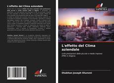 Copertina di L'effetto del Clima aziendale