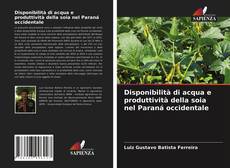 Copertina di Disponibilità di acqua e produttività della soia nel Paraná occidentale