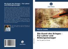 Die Kunst des Krieges - Für Lehrer und Bildungsmanager kitap kapağı