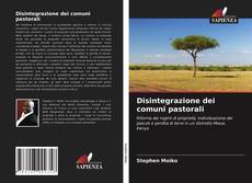 Copertina di Disintegrazione dei comuni pastorali